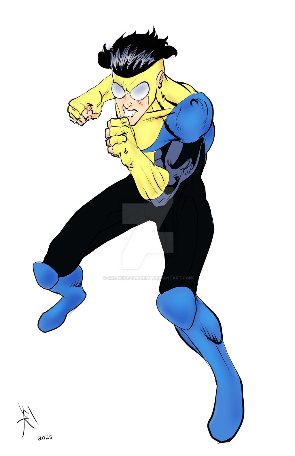 Invincible drawing by Creative-Current on DeviantArt