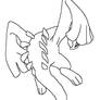 lugia lineart free