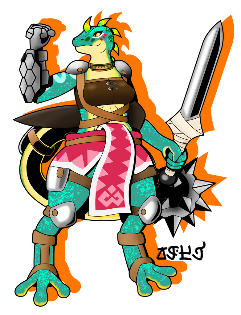 Roxanne - Our Brave Warrior by Jose497 on DeviantArt