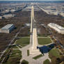 flying over the Washington monument 