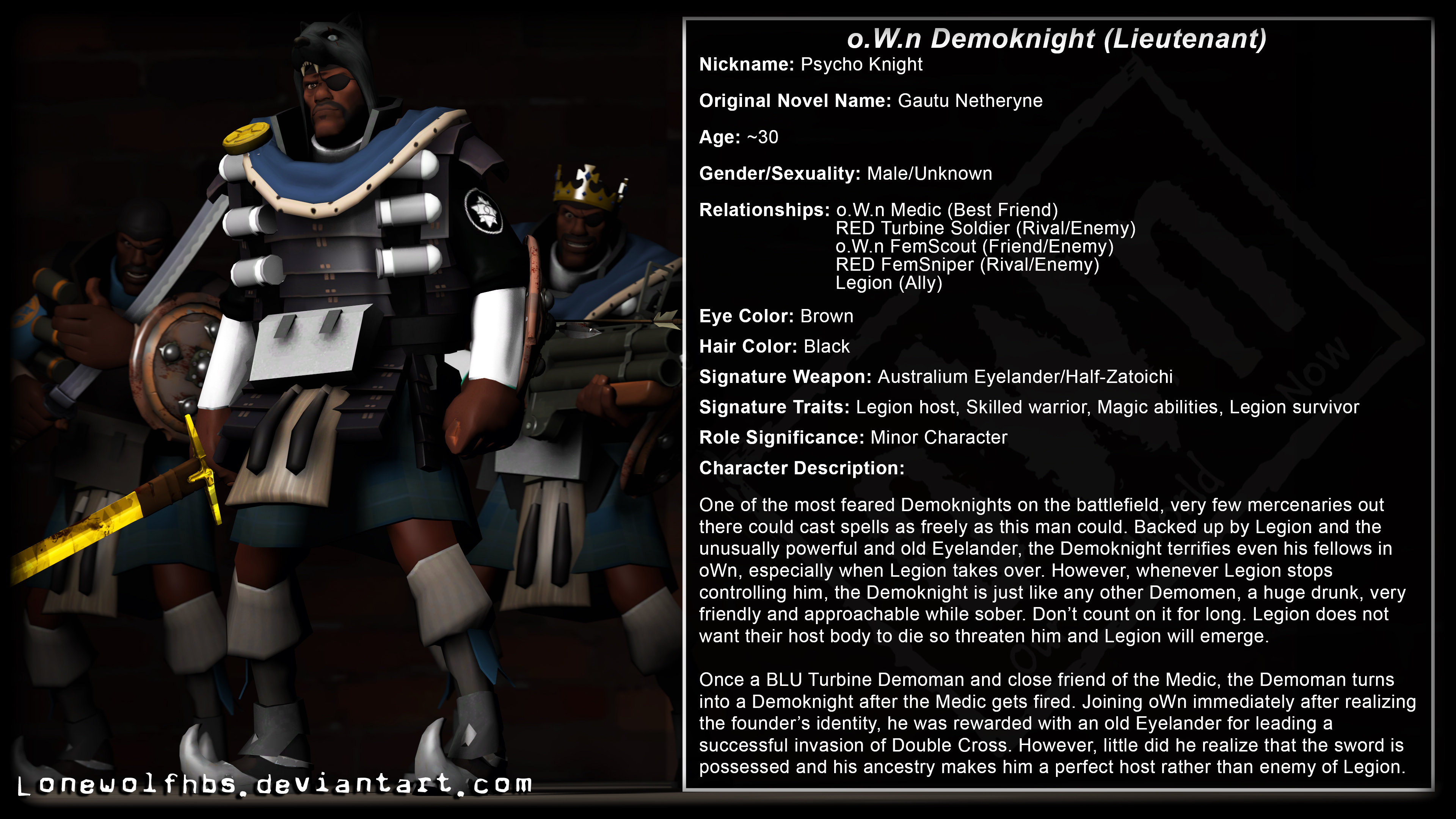 [SFM Biography] TF2 - CoP - oWn Demoknight