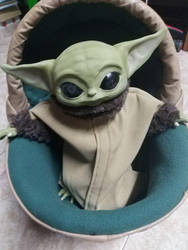 Custom Baby Yoda Doll