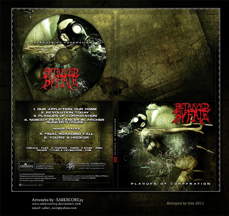 BBF_Cover cd Artworks by saber