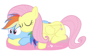 Rainbow Dash is Best Pillow