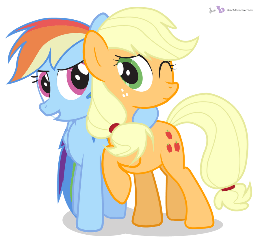 Aj Rd Mlp RD and AJ in 'All-Weather Friends' by dm29 on DeviantArt