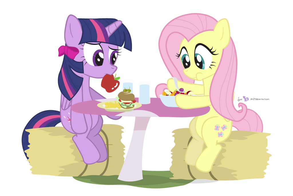 Can't You Eat Salad Like A Normal Pony? by dm29