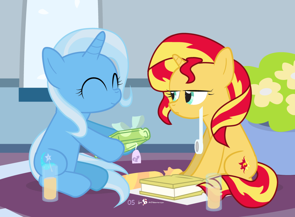 #dm29HolidayHorse Day 5: Trixie (TGAP) + Sunset