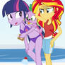 #EQGDownUnderSummer: Twilight + Sunset