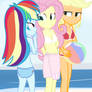 #EQGDownUnderSummer: RD, AJ + Shy