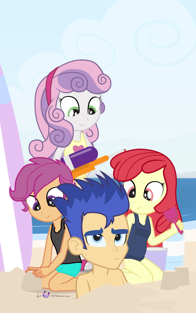 #EQGDownUnderSummer: CMC + Flash