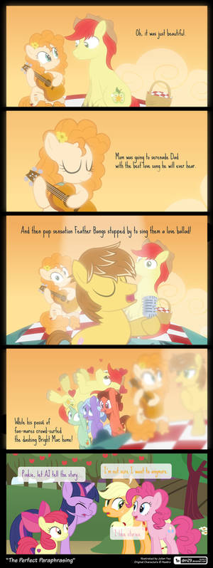 Comic Block: The Perfect Paraphrasing