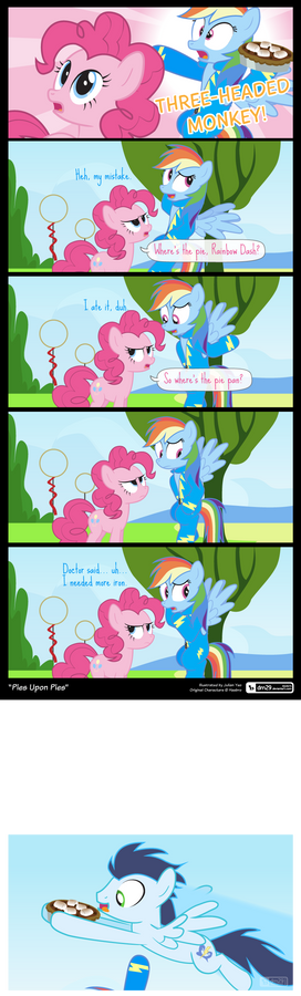 Comic Block: Pies upon Pies
