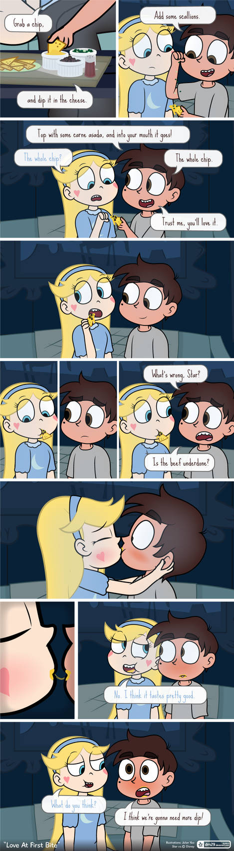 Love At First Bite Comic Love At First Bite by dm29 on DeviantArt