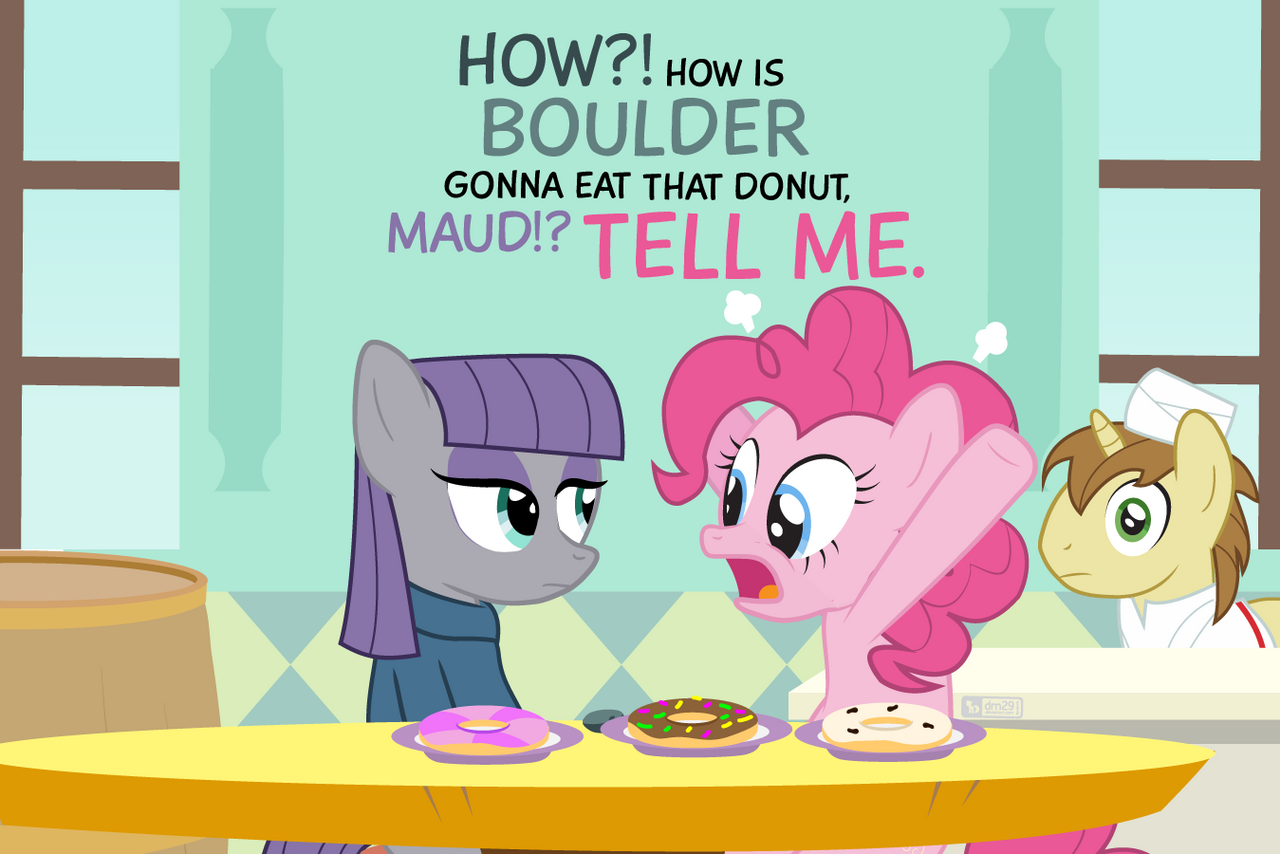The Amazing Donut-eating Rock by dm29 on DeviantArt