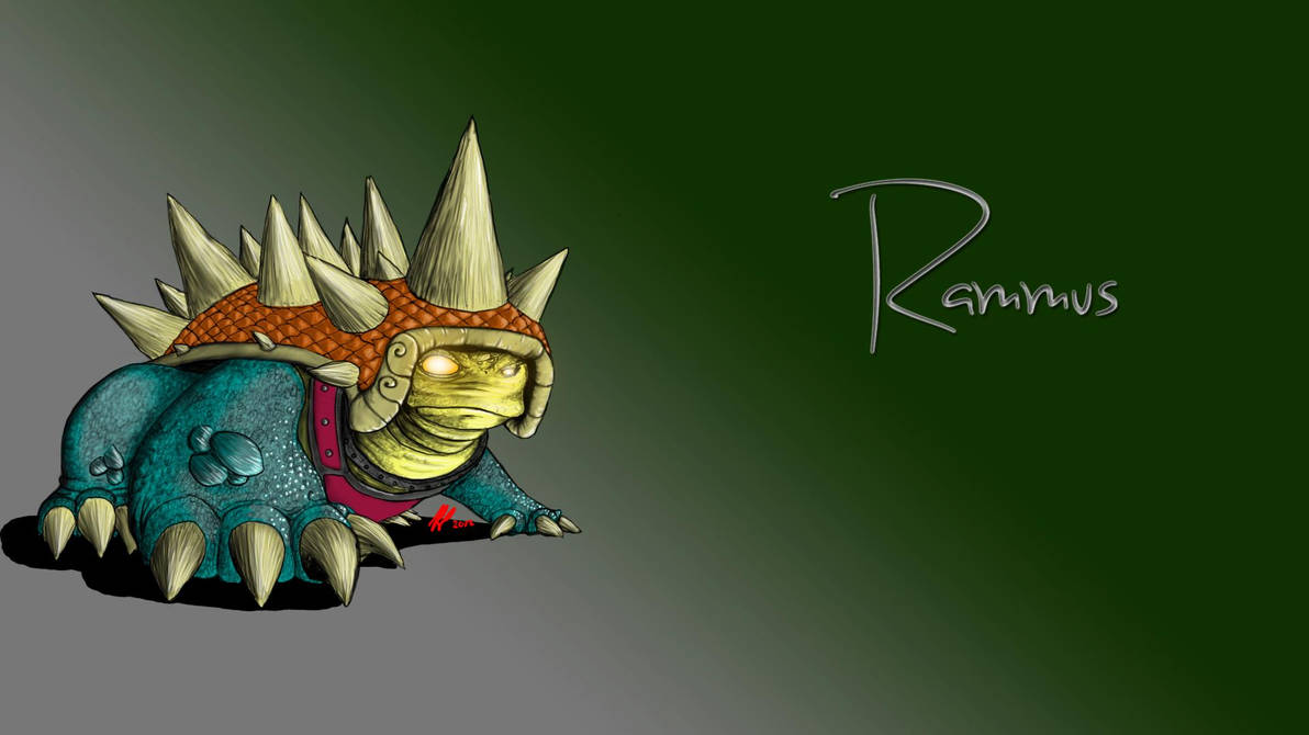 Rammus wallpaper by beardedKoala on DeviantArt