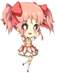 Madoka - chibi by plurain