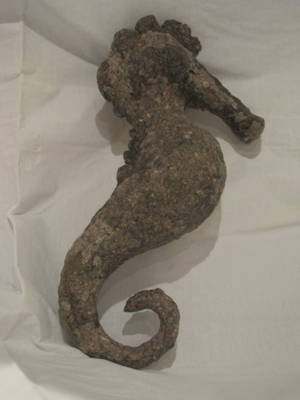 eco-art::sea horse