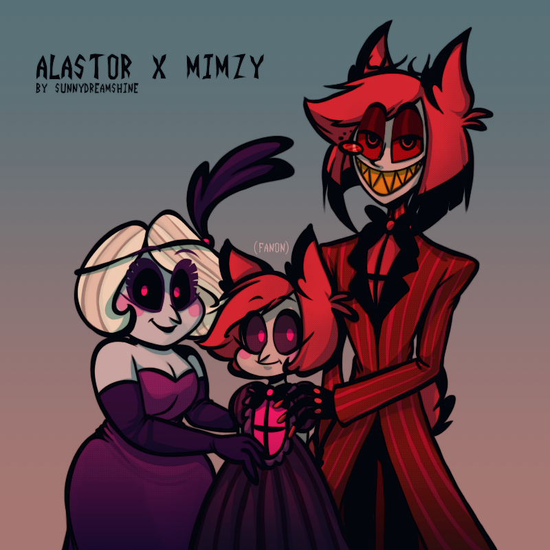 Mimsy Human Form Hazbin Hotel - Alastor x Mimzy ~ by SunnyDreamShine on DeviantArt