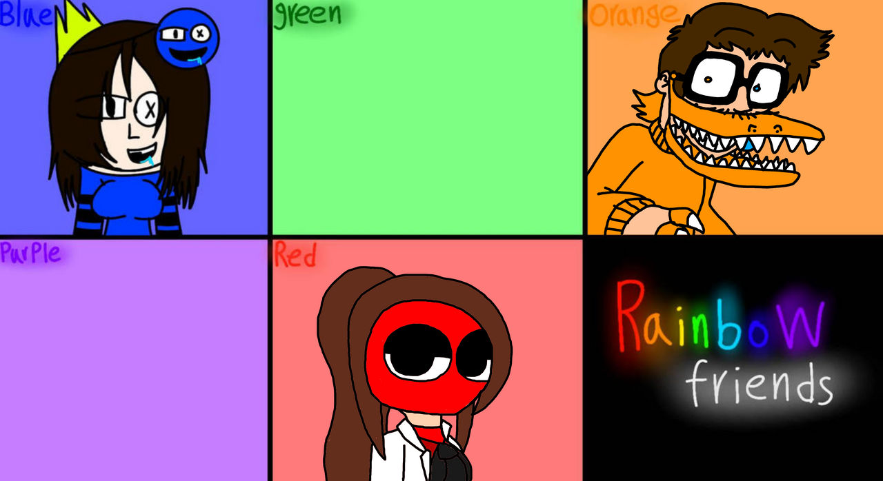 The rainbow friends in roblox by SoullessCM on DeviantArt