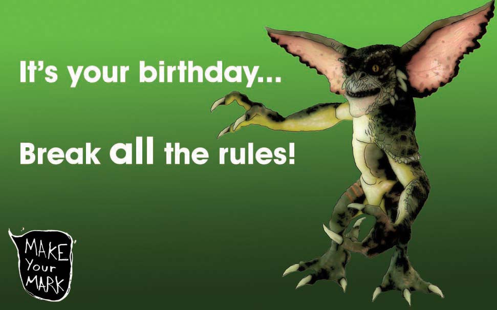 Gremlin Birthday By Killadustbinboy On Deviantart Gremlin Birthday By Killadustbinboy On Deviantart