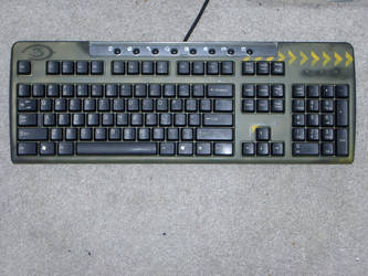 Halo 3 360 painted Keyboard