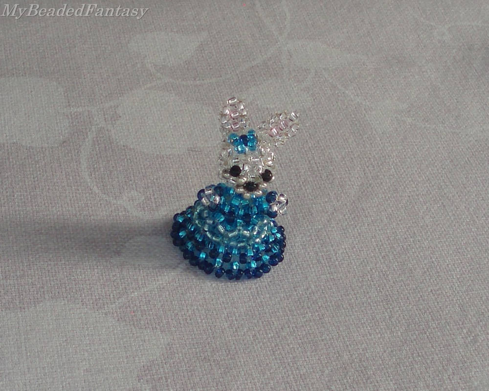 Beaded Rabbit by MyBeadedFantasy on DeviantArt