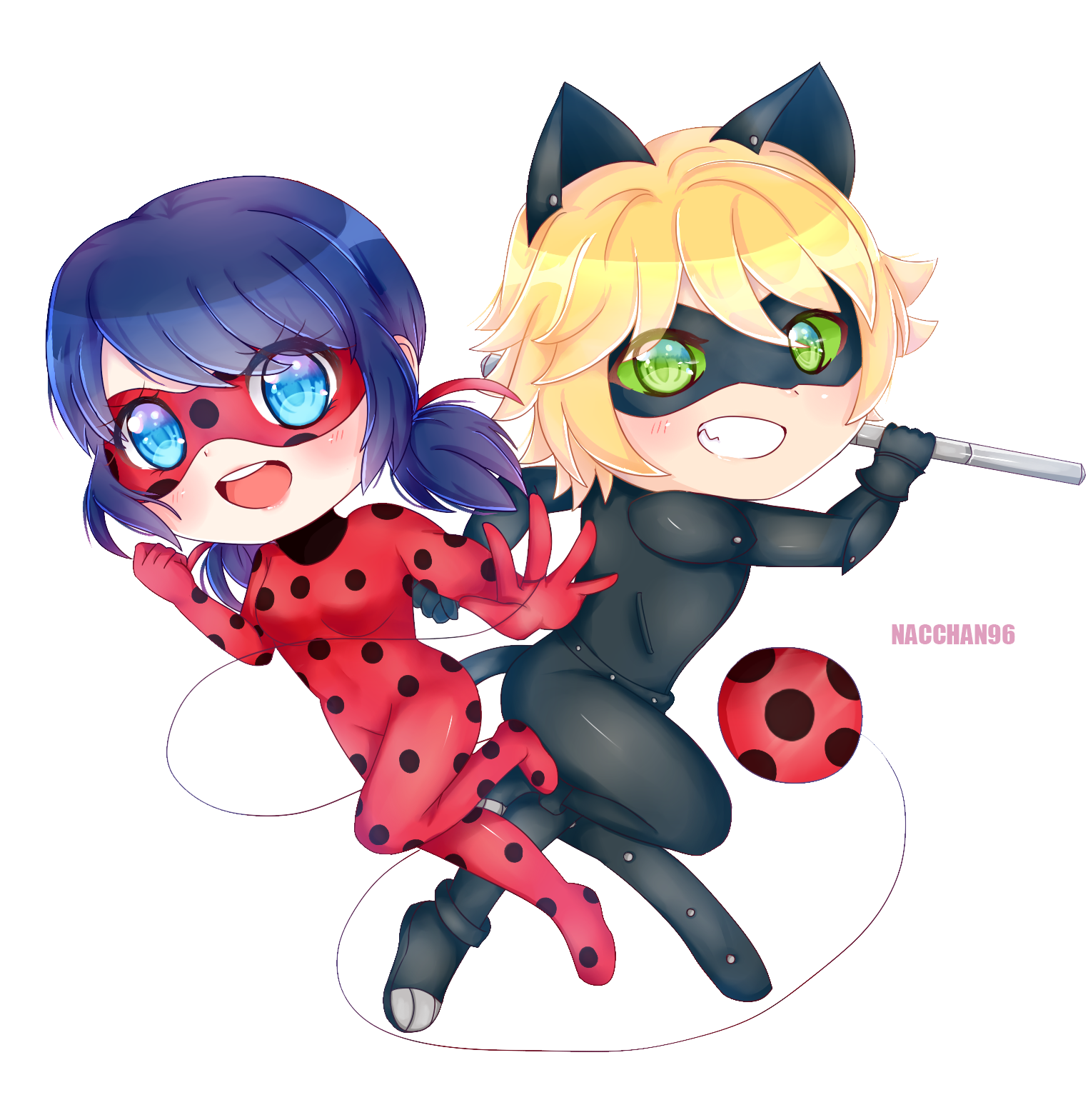 Ladybug and ChatNoir