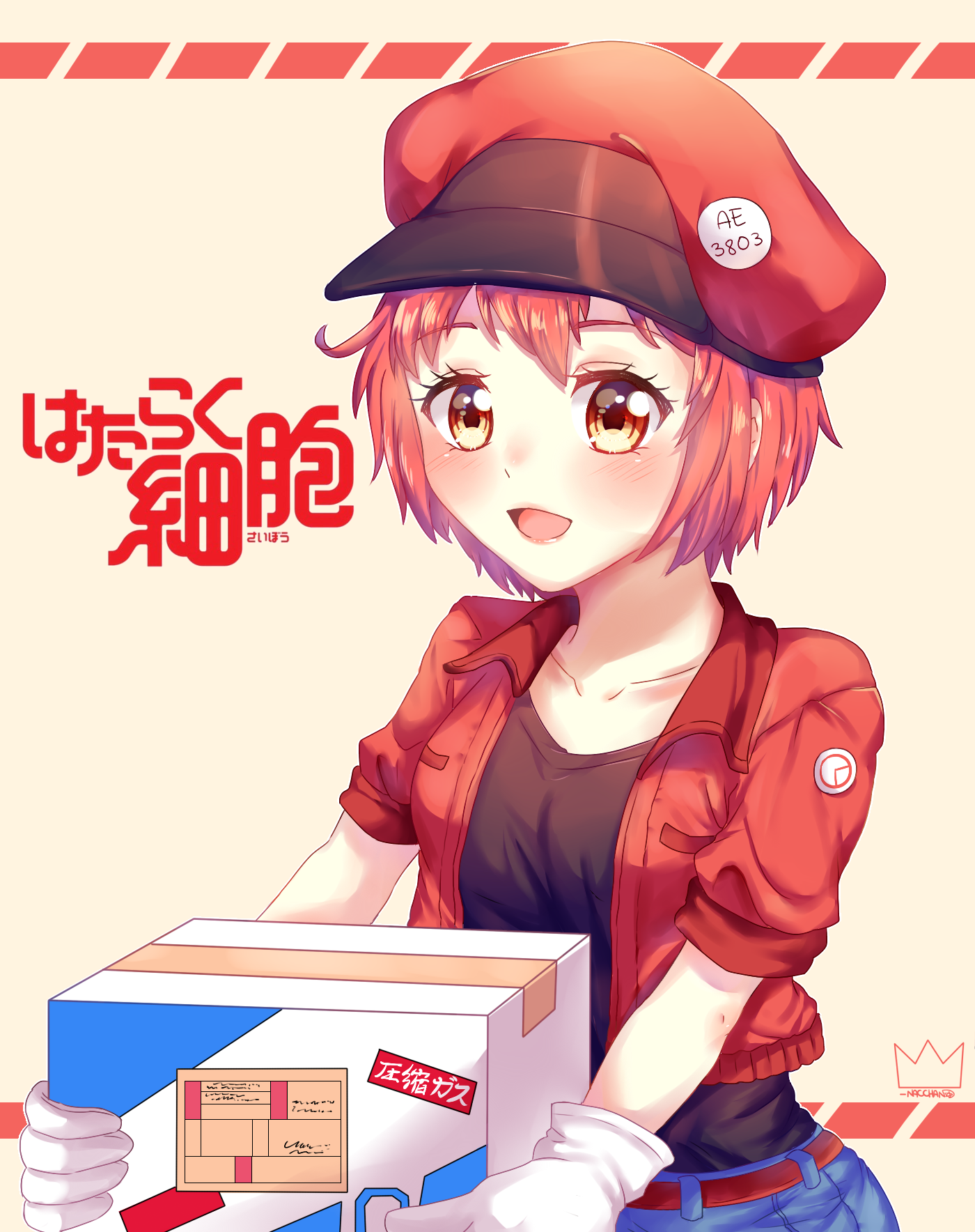 Cells at work, red blood cell