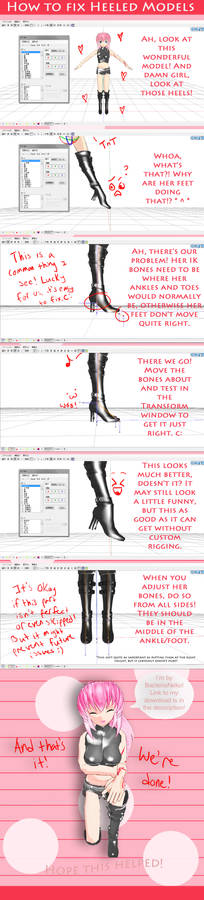 How To Fix Weird Heeled Models