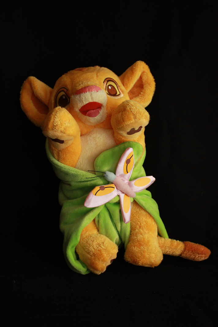 Simba baby plush