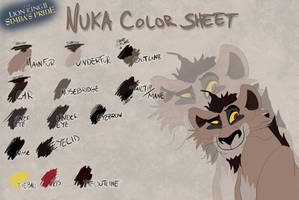 Nuka color sheet