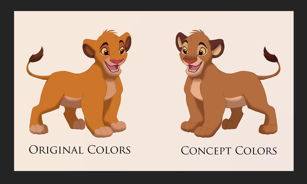 Concept Simba by Takadk on DeviantArt