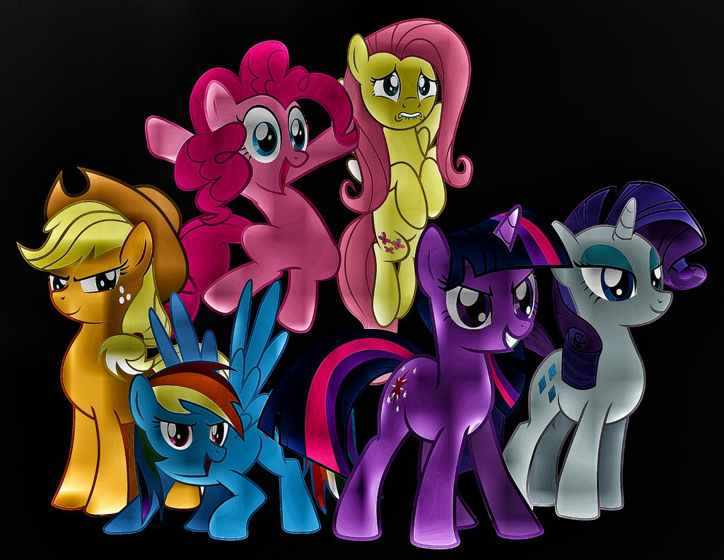 Mane six remake by AryaTheEditor on DeviantArt