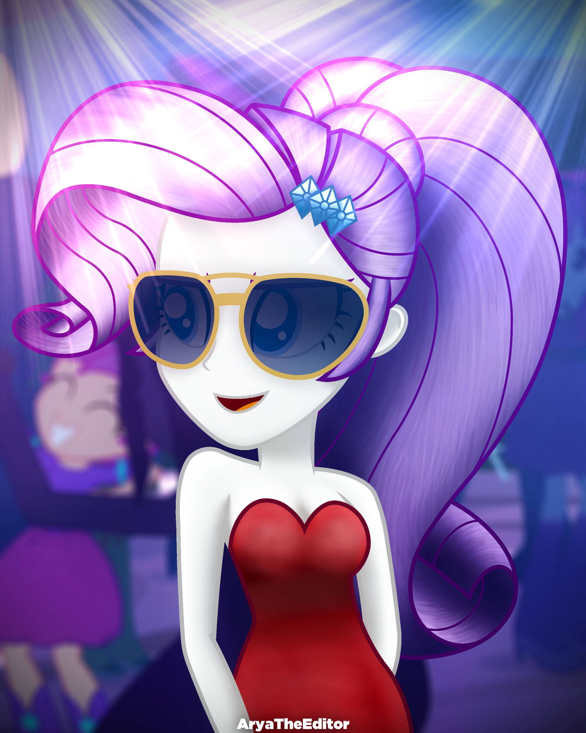 Miss Rafit Miss Rarity by AryaTheEditor on DeviantArt