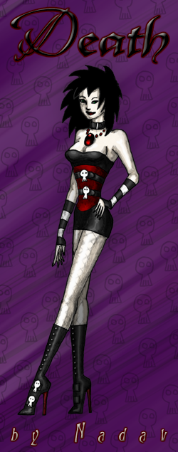 Death - Sandman Fanart by nadav