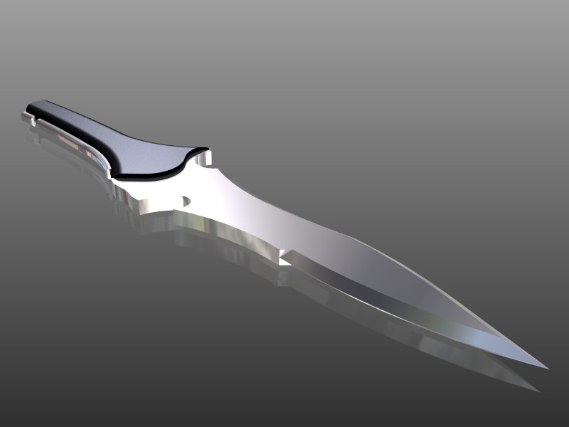 ArtStation - Resident Evil 4 Remake - Jack Krauser combat knife 3D model