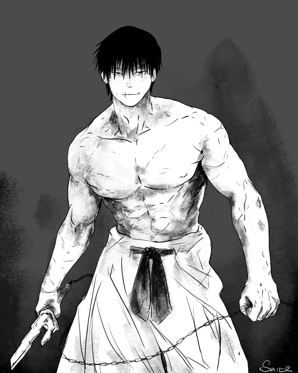 Toji by notfreeusername on DeviantArt