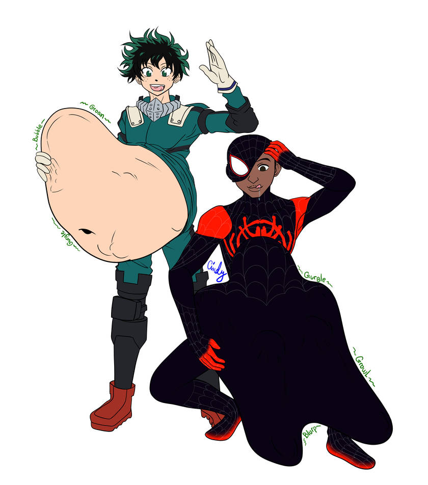Deku n Miles VORE cmgcmg90 Commission External by xXSnowyKnightXx on
