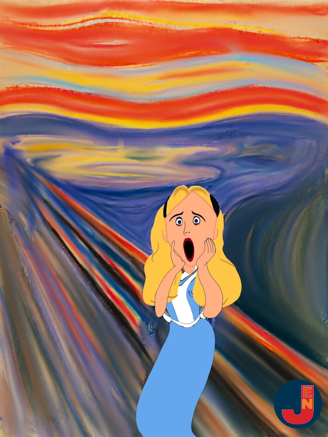 The Scream Rendition The Scream remixed by jwilson2022 on DeviantArt