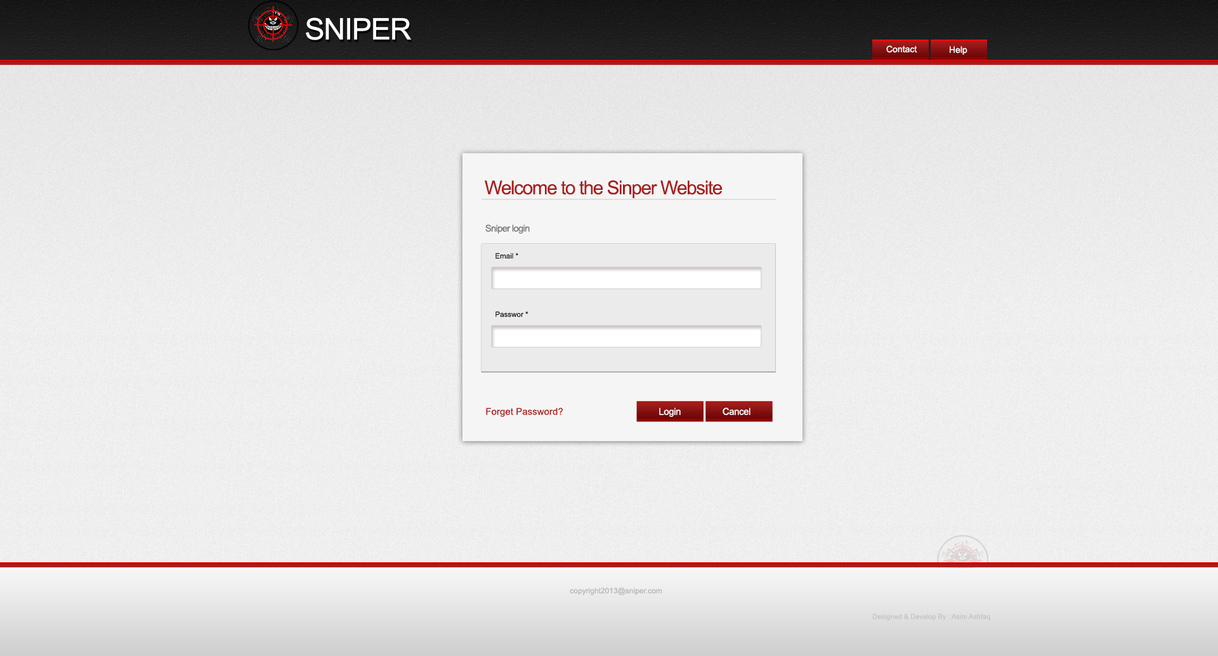 Esnipe Log In Sniper Login Page by asimashfaq on DeviantArt