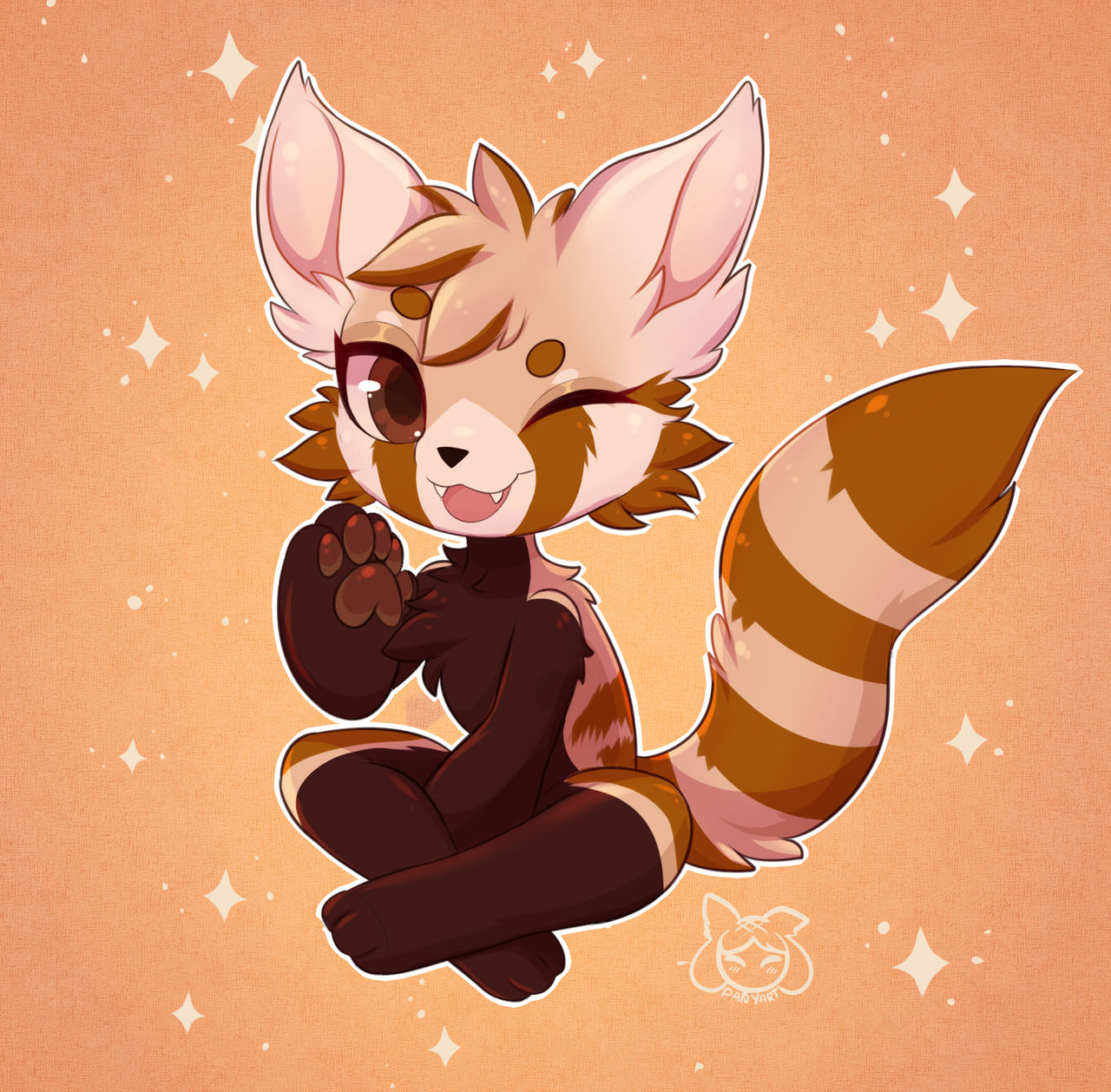 Chibi Furry Commission 27 by PanYart on DeviantArt