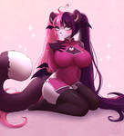 Furry Commission Panda Cat Girl
