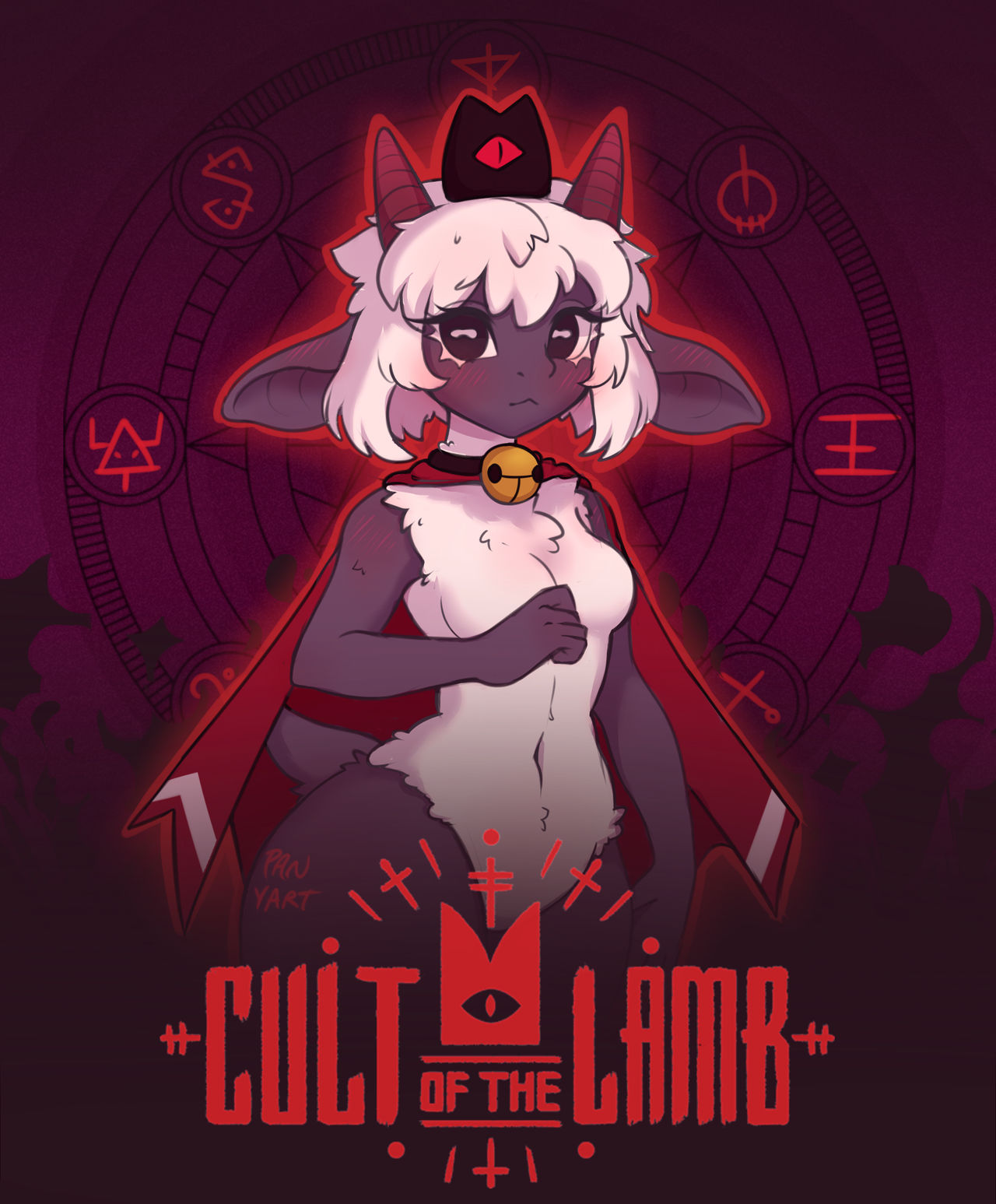 Cult of the lamb by KairaArtAbsurd on DeviantArt