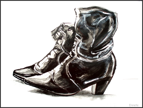 Painting - Shoes