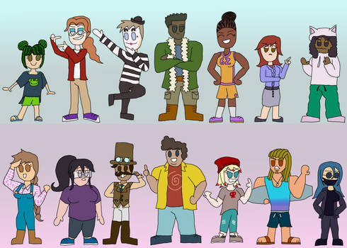 Total Drama Mountain Party Cast