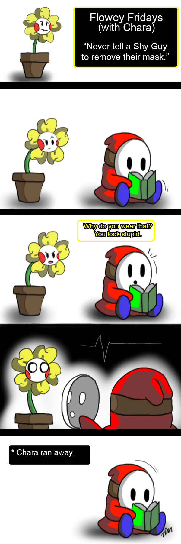 Fanart of Flowey from Undertale ~ June 2021 ~ @Firrowmb on Instagram : r/ Undertale