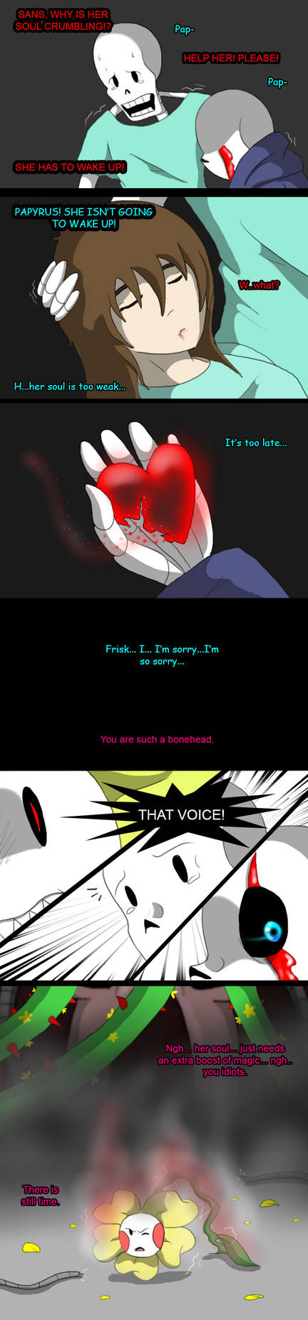Undertale New world (page 104)