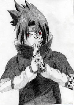 sasuke uchiha saringan