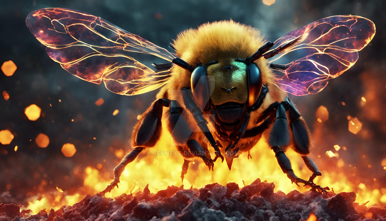 Bee Fure Invertebrates on ai-Images - DeviantArt