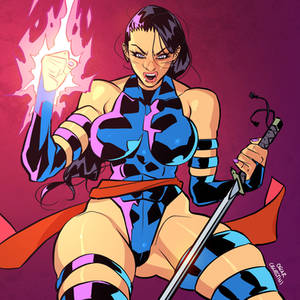 Psylocke lovely mutant